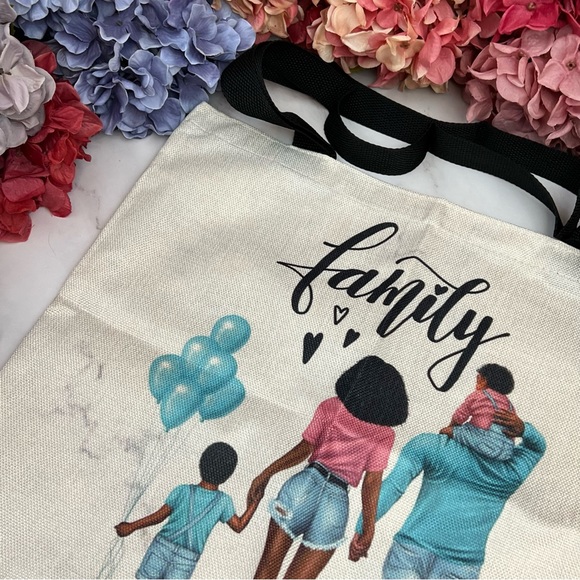 Eco-Friendly Family of Four Folding Tote Bag - Picture 7 of 15